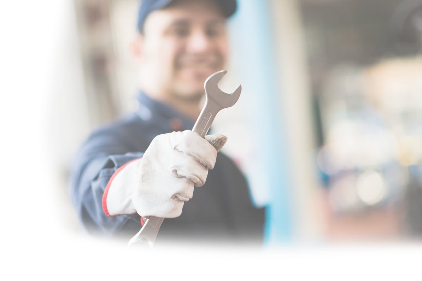 Happy clients background